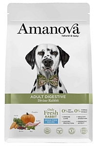 Amanova Dog Adult Digestive Divine Rabbit - królik 10kg
