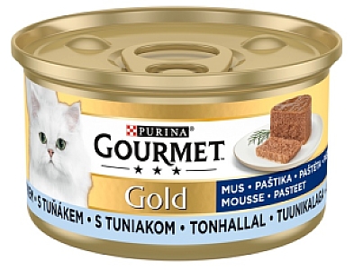 Gourmet Gold Mus z Tuńczykiem 85g