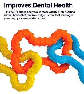 Petstages Mini Gumowe kosteczki PS243