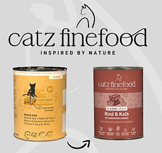 Catz Finefood Classic N.07 Wołowina i cielęcina puszka 400g