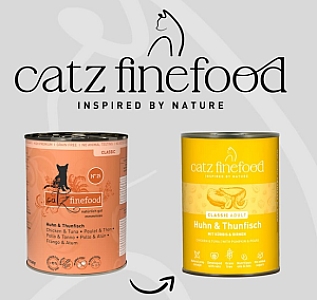 Catz Finefood Classic N.25 Kurczak i Tuńczyk puszka 400g