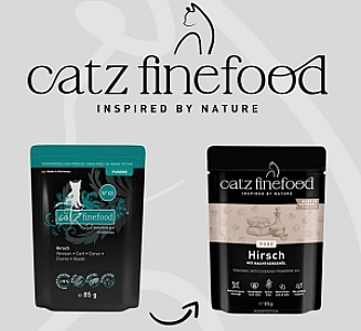 Catz Finefood Purrrr N.121 Jeleń saszetka 85g
