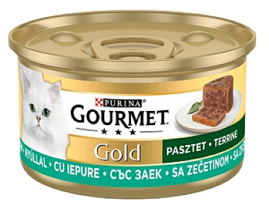 Gourmet Gold Pasztet z królika 85g