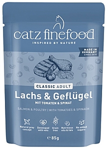 Catz Finefood Classic N.05 Łosoś i drób saszetka 85g