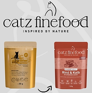 Catz Finefood Classic N.07 Wołowina i cielęcina saszetka 85g