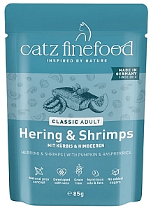 Catz Finefood Classic N.13 Śledź i Krewetki saszetka 85g