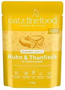 Catz Finefood Classic N.25 Kurczak i Tuńczyk saszetka 85g
