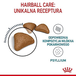 Royal Canin Hairball Care karma sucha dla kotów dorosłych, eliminacja kul włosowych 4kg