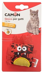 Camon Cat Toy Ptaszek z dzwonkiem i kocimiętką 10cm