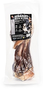 Mediterranean Natural Serrano Ham Bones Mega mięsna kość 1szt 500g
