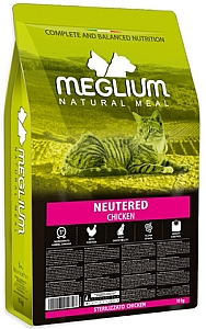 Meglium Cat Adult Neutered Chicken 10kg