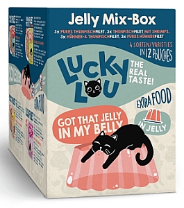 Lucky Lou Extrafood Jelly-Mix-Box Multipack w galaretce saszetki 12x70g