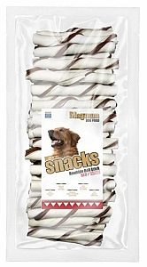 Magnum Rawhide patyczki Rollstick 12,5cm/40szt czerwone [16402]