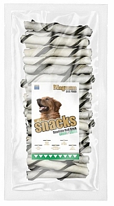 Magnum Rawhide Patyczki Rollstick 12,5cm/40szt zielone [16401]