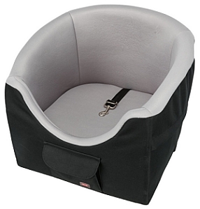 Trixie Siedzisko samochodowe dla psa 41x39x42cm czarno-szare [TX-13176]