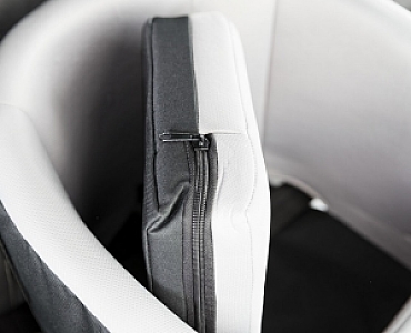 Trixie Siedzisko samochodowe dla psa 41x39x42cm czarno-szare [TX-13176]