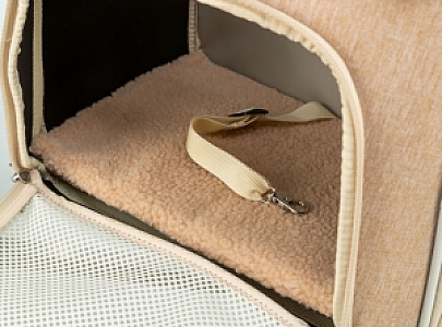 Trixie Plecak Willow do transportu psa 38x25x45cm beżowo-brązowy [TX-28831]