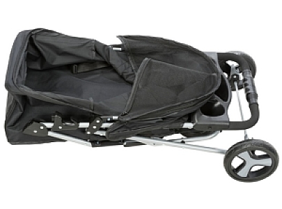 Trixie Wózek dla zwierząt 47x100x80cm czarny [TX-28958]