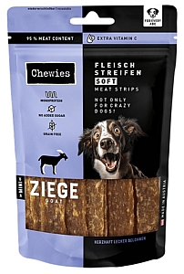 Chewies Meat Strips Soft Mini Koza 70g