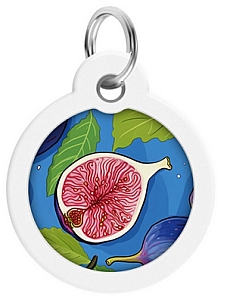 Collar WauDog Smart ID Zawieszka z QR-paszportem okrągła 3cm figa