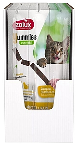 Zolux Yummies Miękki przysmak dla kota - Pałeczki Indyk & Wątróbka 3x5g