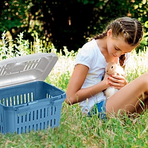 Stefanplast Transporter Gulliver MINI niebieski [96191]