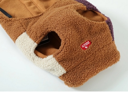 Zolux Ciepła bluza dla psa Bouclette R.35 jasnobrązowa