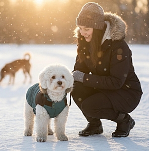 Zolux Kurtka puchowa dla psa New Mountain R.40 niebieska