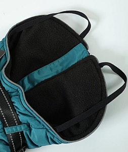 Zolux Kurtka puchowa z szelkami dla psa R.35 niebieska