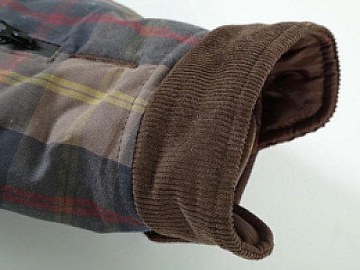 Zolux Kurtka w kratę dla psa Cheverny R.60 brązowa