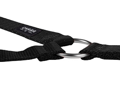 CHABA Szelki taśma regulowane nr 5 - obwód 80cm czarne