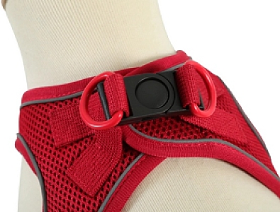 Zolux Szelki oddychające z siatki XL czerwone