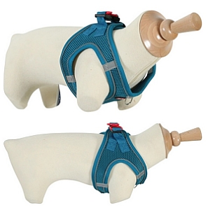 Zolux Szelki oddychające z siatki XS turkusowe