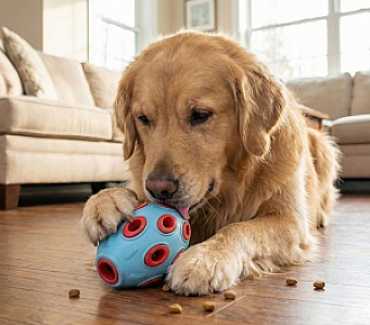 Zolux Zabawka na przysmaki do aportowania jajko 12cm