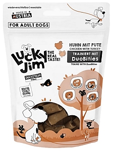 Lucky Jim DuoBities Kurczak i indyk 70g