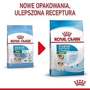 Royal Canin Mini Starter Mother&Babydog karma sucha dla szczeniąt do 2 miesiąca i suk karmiących ras małych 1kg