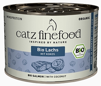 Catz Finefood Bio N.513 Łosoś puszka 200g