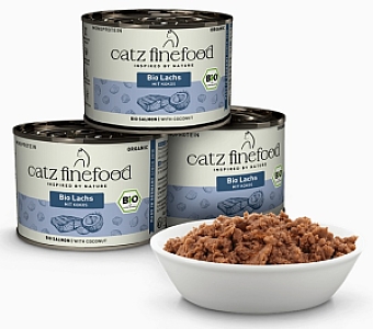 Catz Finefood Bio N.513 Łosoś puszka 200g