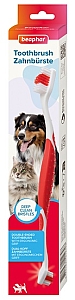Beaphar Szczoteczka do zębów dwugłowicowa