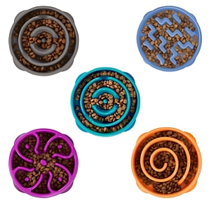 Outward Hound Fun Feeder Mini Miska spowalniająca pomarańczowa [51004]