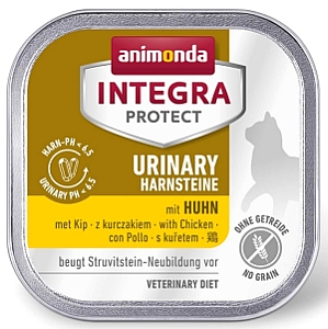Animonda Integra Protect Harnsteine dla kota - z kurczakiem tacka 100g