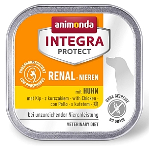Animonda Integra Protect Nieren dla psa kurczak tacka 150g