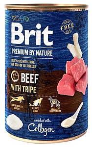 Brit Premium By Nature Beef & Tripe puszka 400g