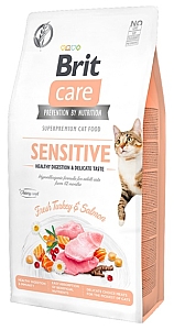 Brit Care Cat Grain Free Sensitive Healthy Digestion & Delicate Taste 2kg