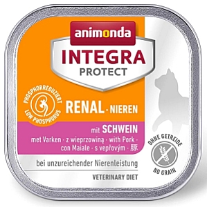 Animonda Integra Protect Nieren dla kota - z wieprzowiną tacka 100g