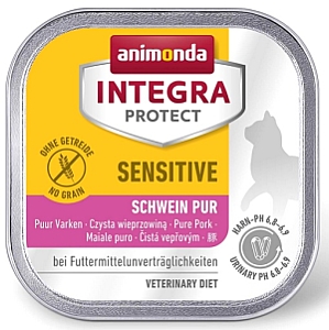 Animonda Integra Protect Sensitive dla kota - z wieprzowiną tacka 100g