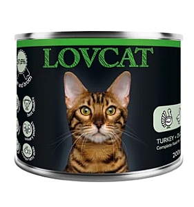 Lovcat Best Turkey & Duck puszka 200g
