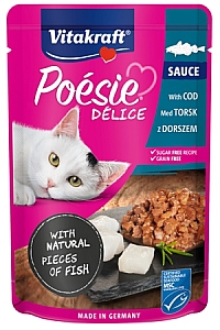 Vitakraft Poesie Deli Sauce dorsz saszetka 85g