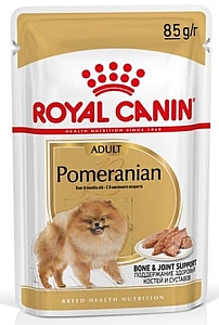 Royal Canin Pomeranian Adult karma mokra dla psów dorosłych rasy szpic miniaturowy, pasztet saszetka 85g