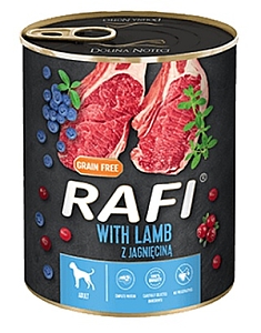 Rafi Pies Jagnięcina puszka 800g